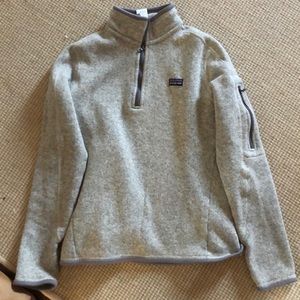 EUC Patagonia women’s small gray better sweater